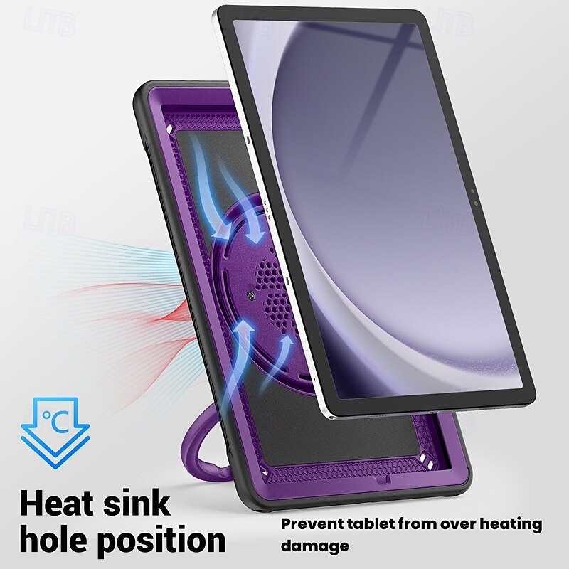 Tablet Case Cover For Samsung Galaxy Tab A9 Plus 11" Handle Pencil Holder Shoulder Strap Geometric Pattern PC 2025 - $26.99 –P2