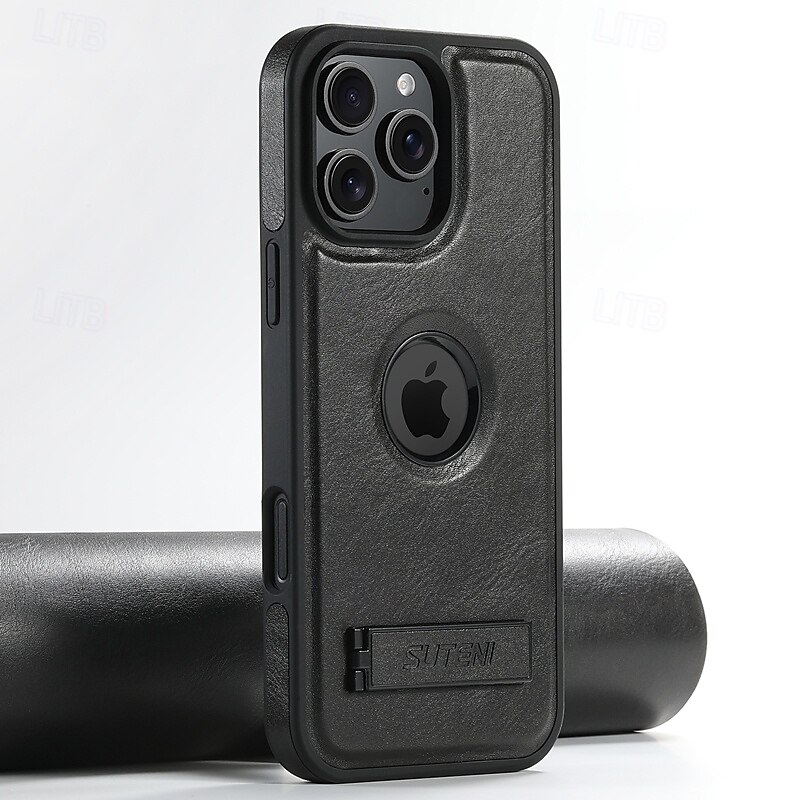 2025年 電話 ケース 用途 iPhone 16 Pro Max プラス iPhone 15 プロマックスプラス iPhone 14 13 12 Pro Max Plus iPhone 14 Pro Max iPhone 13 12 Pro Max バックカバー スタンド付き 磁石バックル ワイヤレス充電をサポート レトロ風 TPU PC PUレザー  コレクション – $22.99 –P1