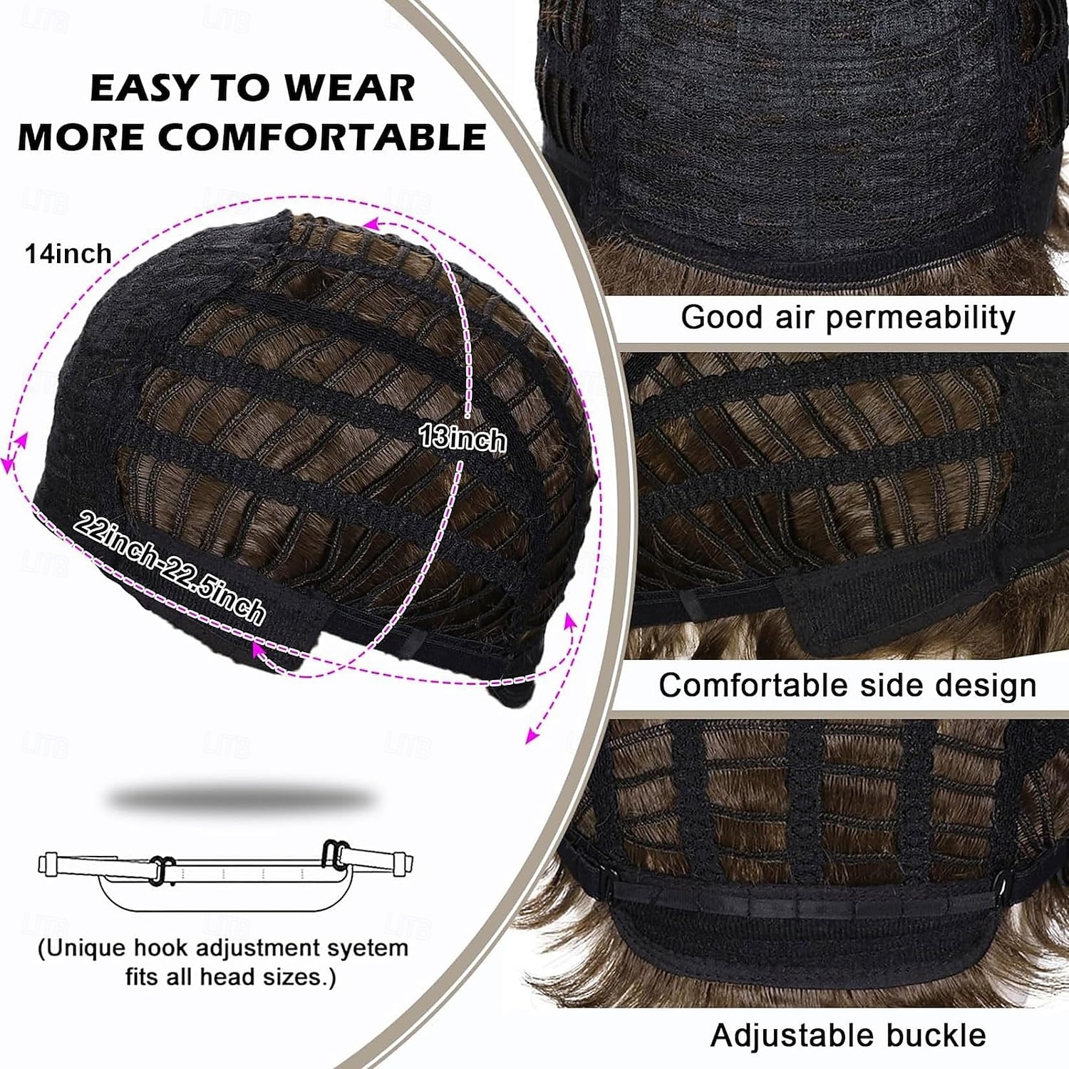 2026年 短いグレーのブロンドのかつらハンサムな男性のかつらショートヘアの男のレイヤードデイリーまたはハロウィーンのコスプレパーティーのコスチュームウィッグ  コレクション – $21.99 –P6