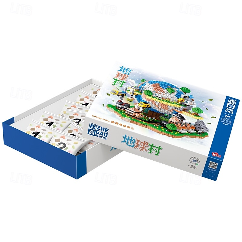 rchitecture global village micro building blocks set5452pcs - giocattoli modello architettonico regali per bambini e adulti del 2025 a $105.99 –P5