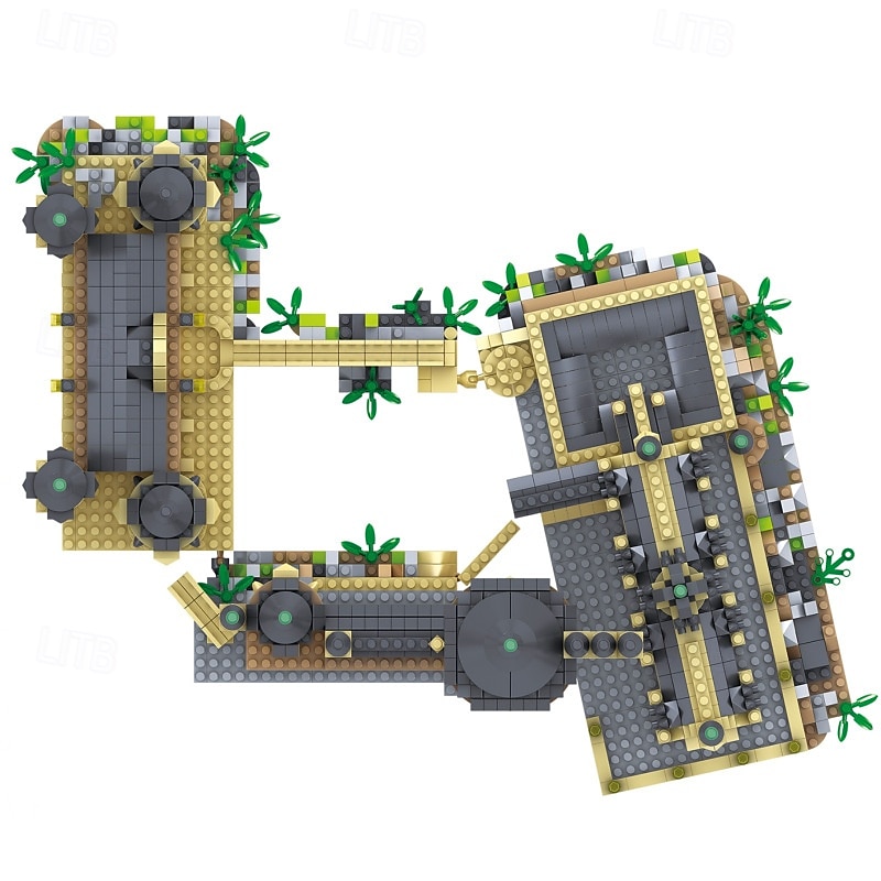 2025年 2800個のマイクロミニブロック、マジックキャッスルビルディングブロックおもちゃ、クリエイティブなアイデア、ホッグタワービルディングセット、14人の男の子、女の子、大人に最適  コレクション – $54.99 –P7