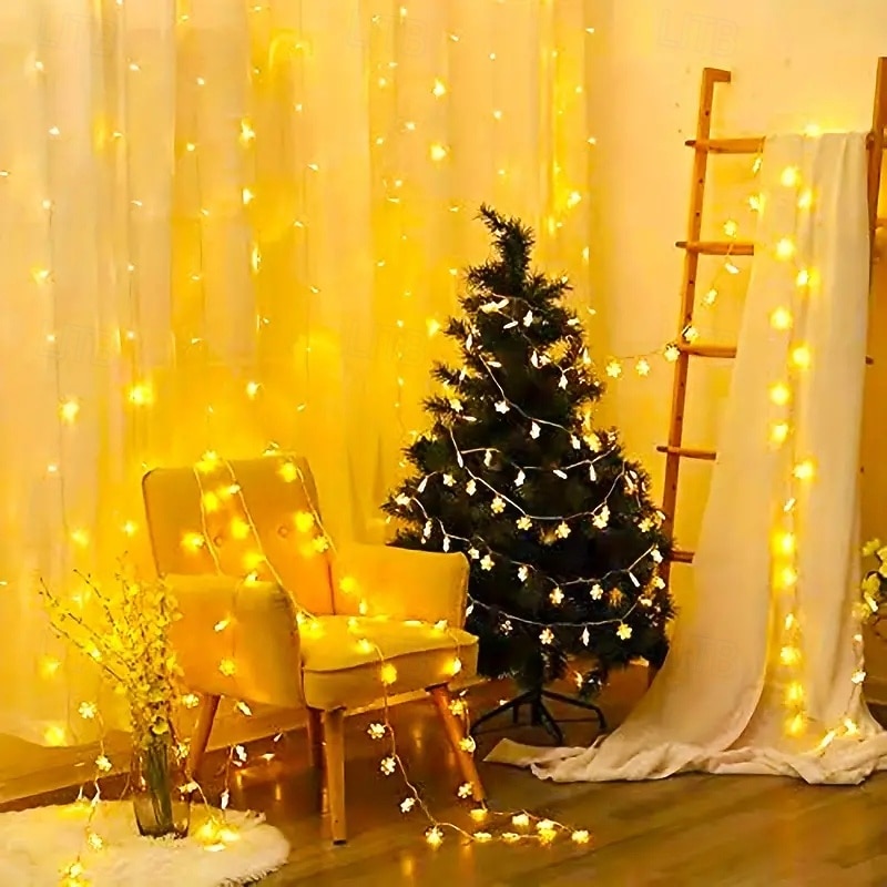 Guirlande lumineuse à LED blanc chaud de 3 m, guirlande lumineuse de vacances alimentée par batterie pour décorations de mariage, de Noël et de fête en intérieur de 2025 ? $12.99 –P3