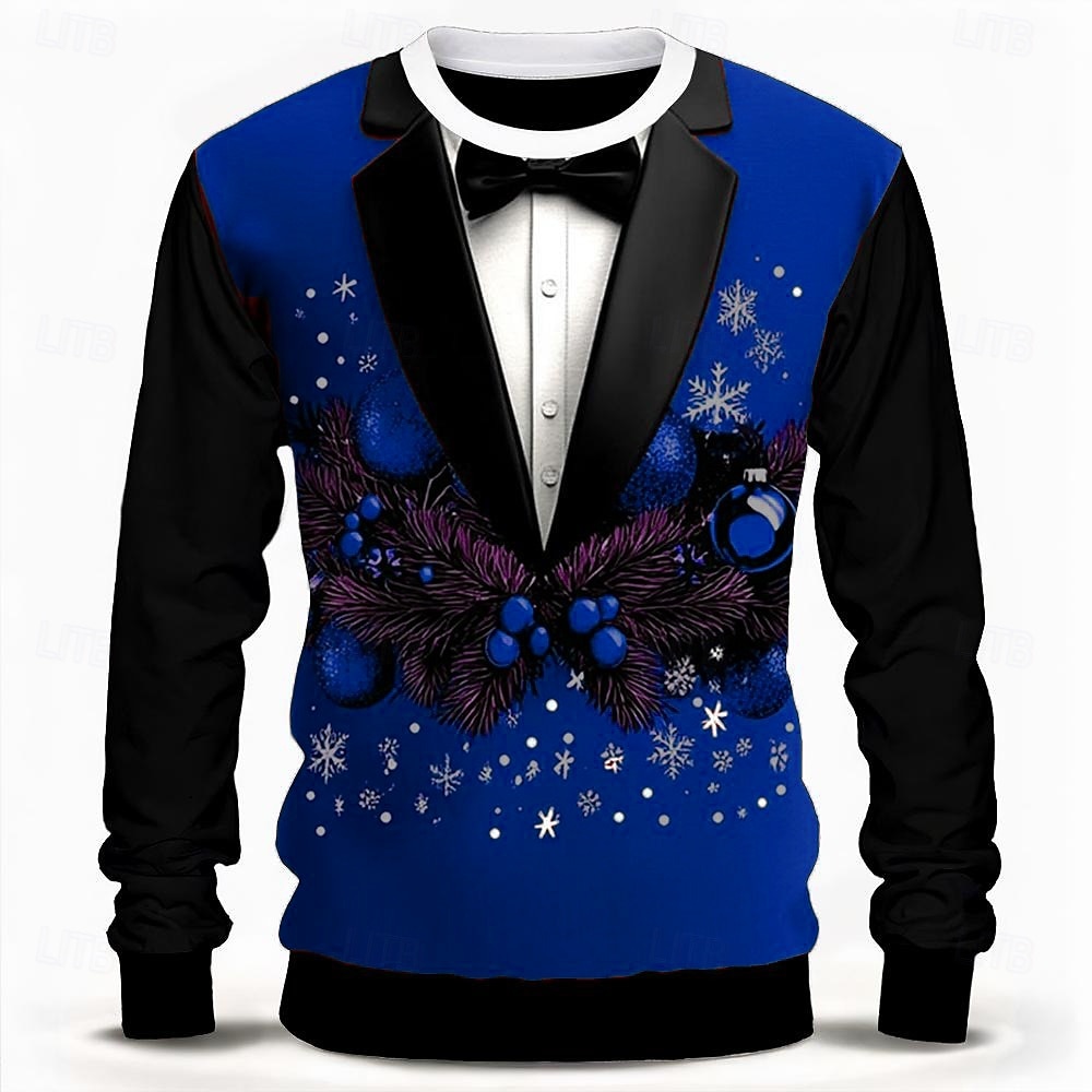 Natale Per uomo buon Natale Felpe Felpa Felpa Manica lunga Felpa Girocollo Di tendenza Giornaliero Festa Stampa 3D Natale Da mare Feste Girocollo Stampa 3D Inverno Primavera & Autunno del 2025 a $29.99 –P4