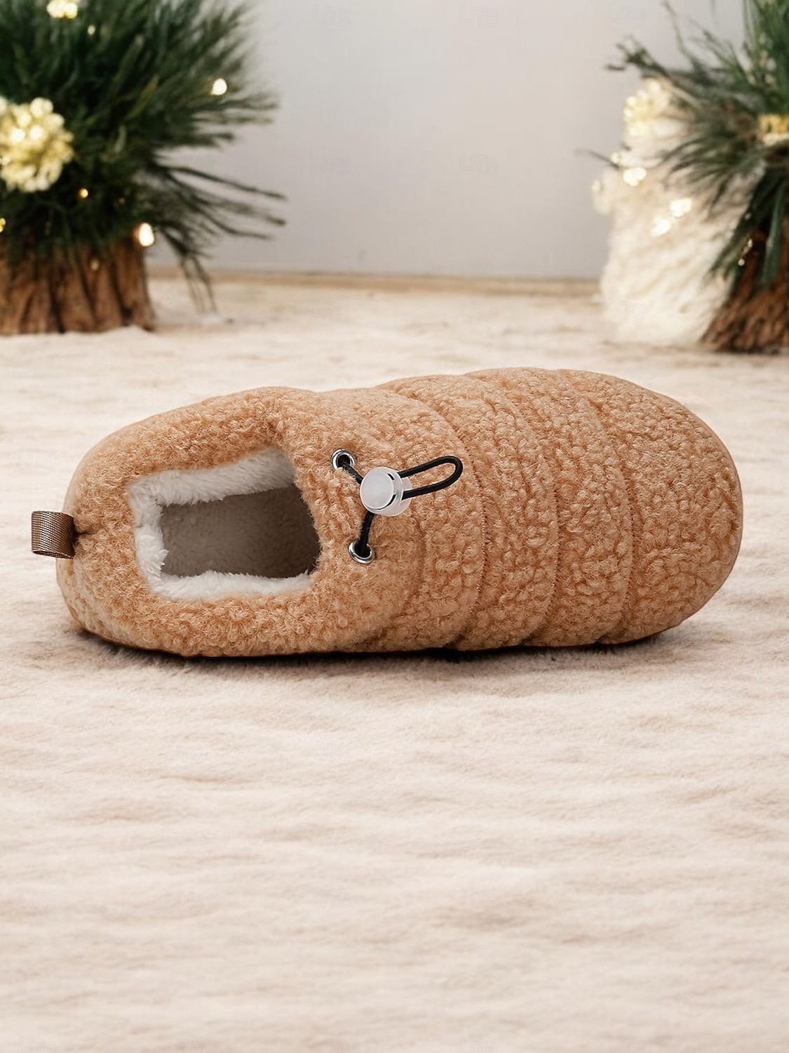 Cozy Fleece Lined Indoor Slippers with Non-Slip Sole – Warm Plush Home Shoes for Women 2025 - $19.99 –P5