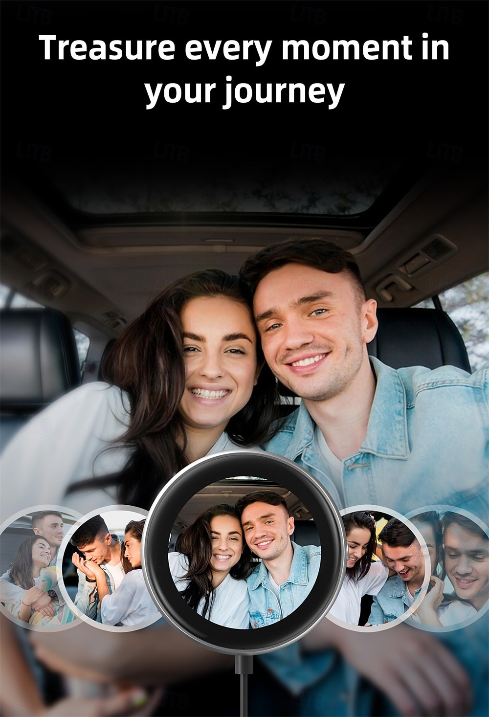 2025年 ottocast ワイヤレス CarPlay アダプター、ディスプレイとカスタマイズ可能な画面付き、有線からワイヤレス CarPlay ドングル、プラグ アンド プレイ、自動 CarPlay アダプター  コレクション – $96.99 –P9