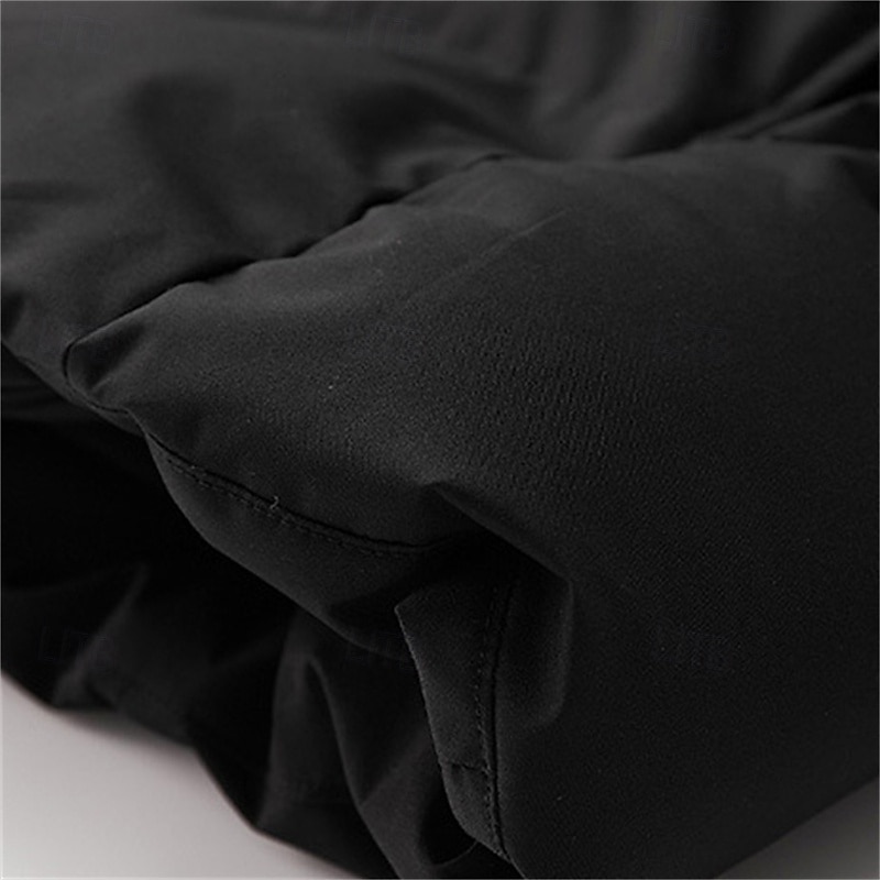 Herren Steppweste Täglich Lässig Herbst Winter Tasche Polyester Bequem Einfarbig Vorne geknöpft Stehkragen Normale Passform Schwarz Königliches Blau Dunkelgrün Hell Gray Weste 2025 - $48.99 –P11