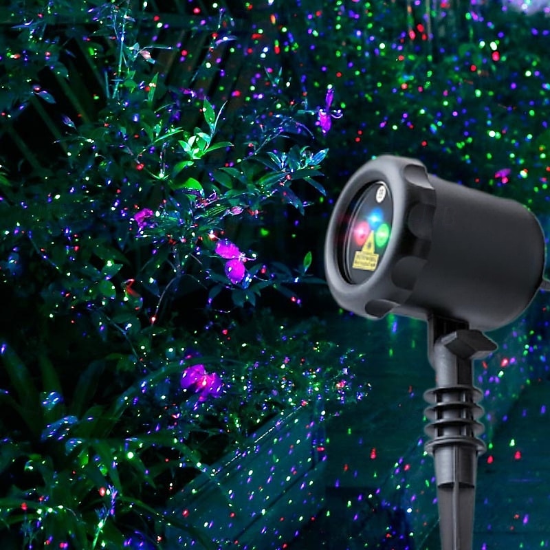 Laser-Weihnachtsprojektorlichter für draußen, 3 Farben, 15 m Projektionslänge, Weihnachtsprojektorlicht mit Fernbedienung, Glühwürmchenlichter, Sternenregen, Laserlichter, Weihnachtsdekoration für 2025 - $81.99 –P5