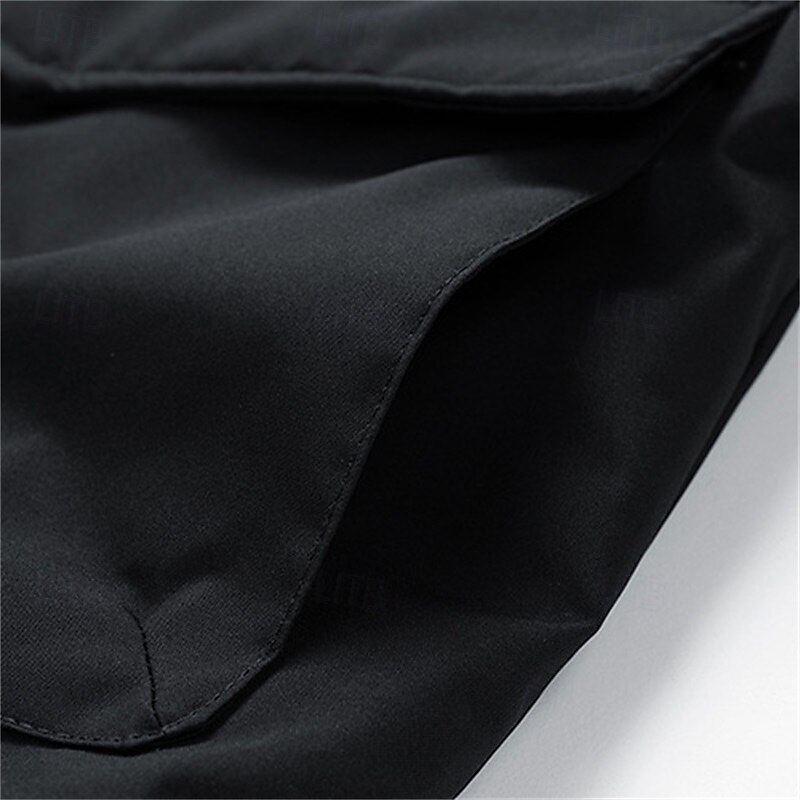 Herren Soft Shell Jacke Wanderjacke Draussen Windundurchlässig Windbreaker-Jacke Reisen Schwarz Armeegrün Khaki 2025 - $75.99 –P13
