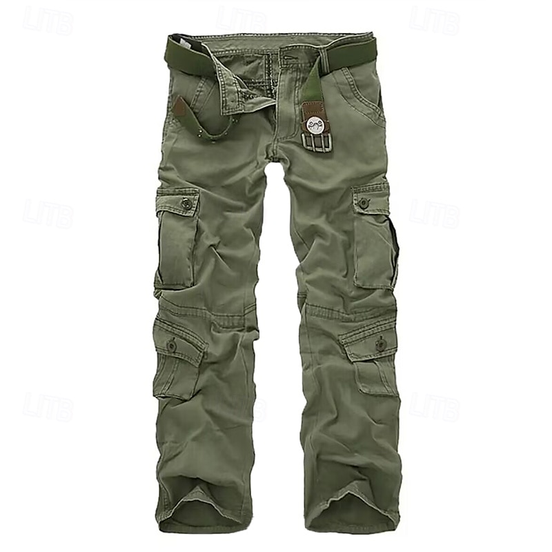 Homens Calças Outdoor Calça Cargo Calças de Trilha Militar Côr Camuflagem Ao ar livre Normal Prova-de-Água Respirável Secagem Rápida Calças Preto Verde Tropa Algodão Caça Alpinismo Campismo de 2025 por $31.99 –P3
