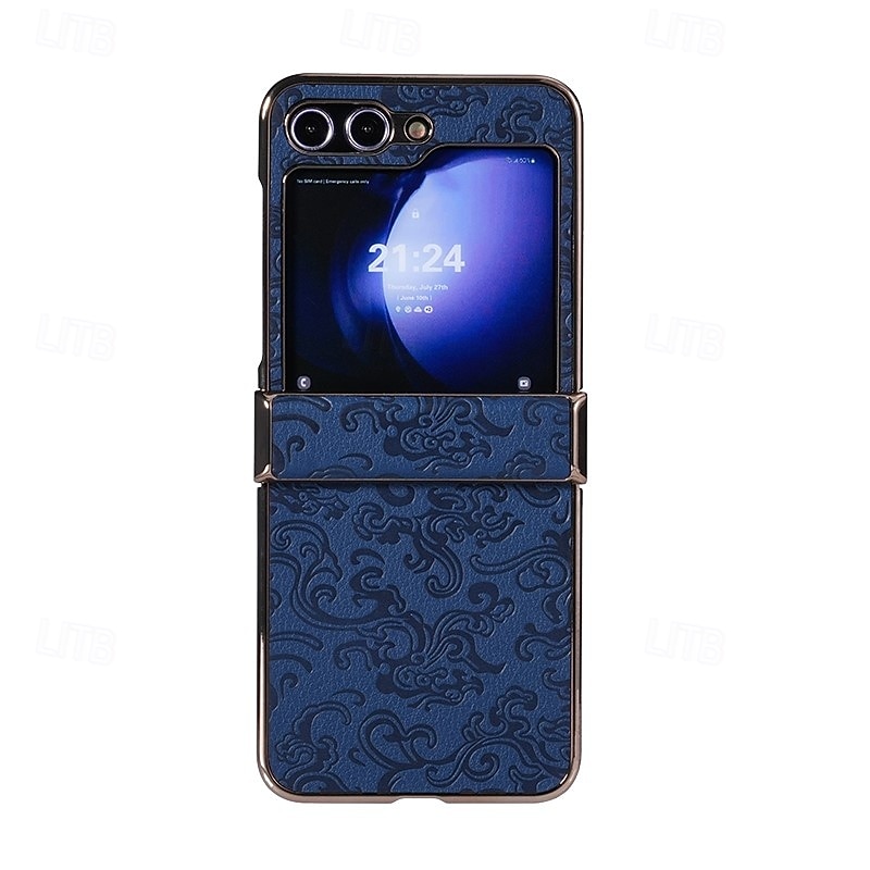telefono Custodia Per Samsung Galaxy Z Flip 7 Z Flip 6 Z Flip 5 Z Flip 4 Z Flip 3 Copertura Posteriore Resistente agli urti Retrò PC Pelle PU del 2026 a $19.99 –P15