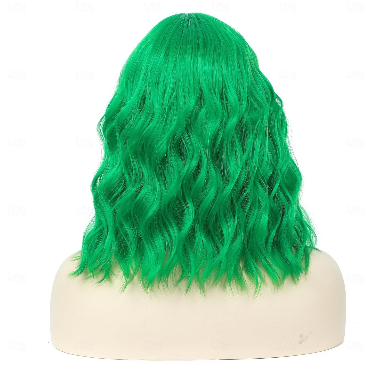 bob-peruukit naisille lyhyt kihara aaltoileva peruukki otsatukkalla olkapäiden pituus lyhyt bob-peruukki naisille tytöille synteettinen peruukki cosplay joulujuhlaperuukit St.patrickin päivän peruukit 2025 - $18.99 –P7