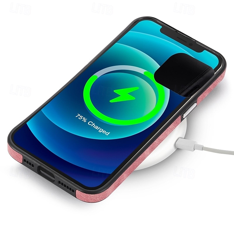 2025年 電話 ケース 用途 iPhone 16 Pro Max プラス iPhone 15 プロマックスプラス iPhone 14 13 12 11 Pro Max Plus iPhone 14 Pro Max iPhone 13 12 11 Pro Max バックカバー 磁石バックル ワイヤレス充電をサポート 耐衝撃 レトロ風 TPU PUレザー  コレクション – $14.99 –P6