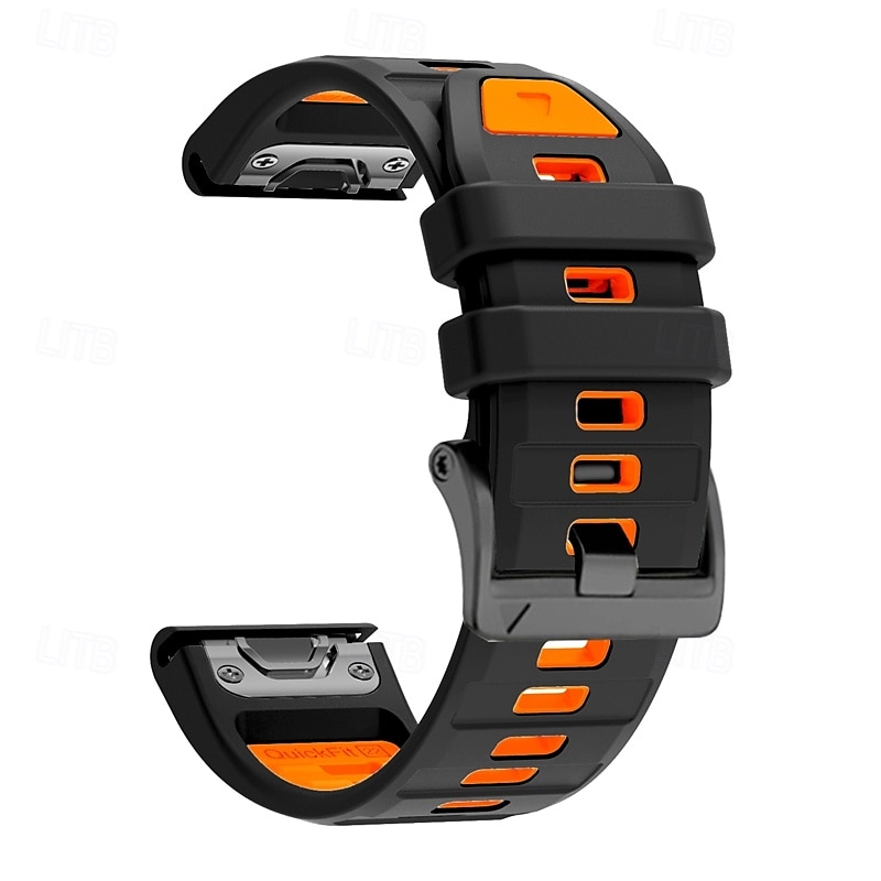 Uhrenarmband für Garmin Fenix 8 47mm 51mm 7X 6 6X Pro Epix Pro Instinct 2X Approach S70 S62 S60 Forerunner 955 945 Epix Marq Descent Quatix 22mm 26mm Silikon Ersatz Gurt Quick Fit Verstellbar 2025 - $22.99 –P5