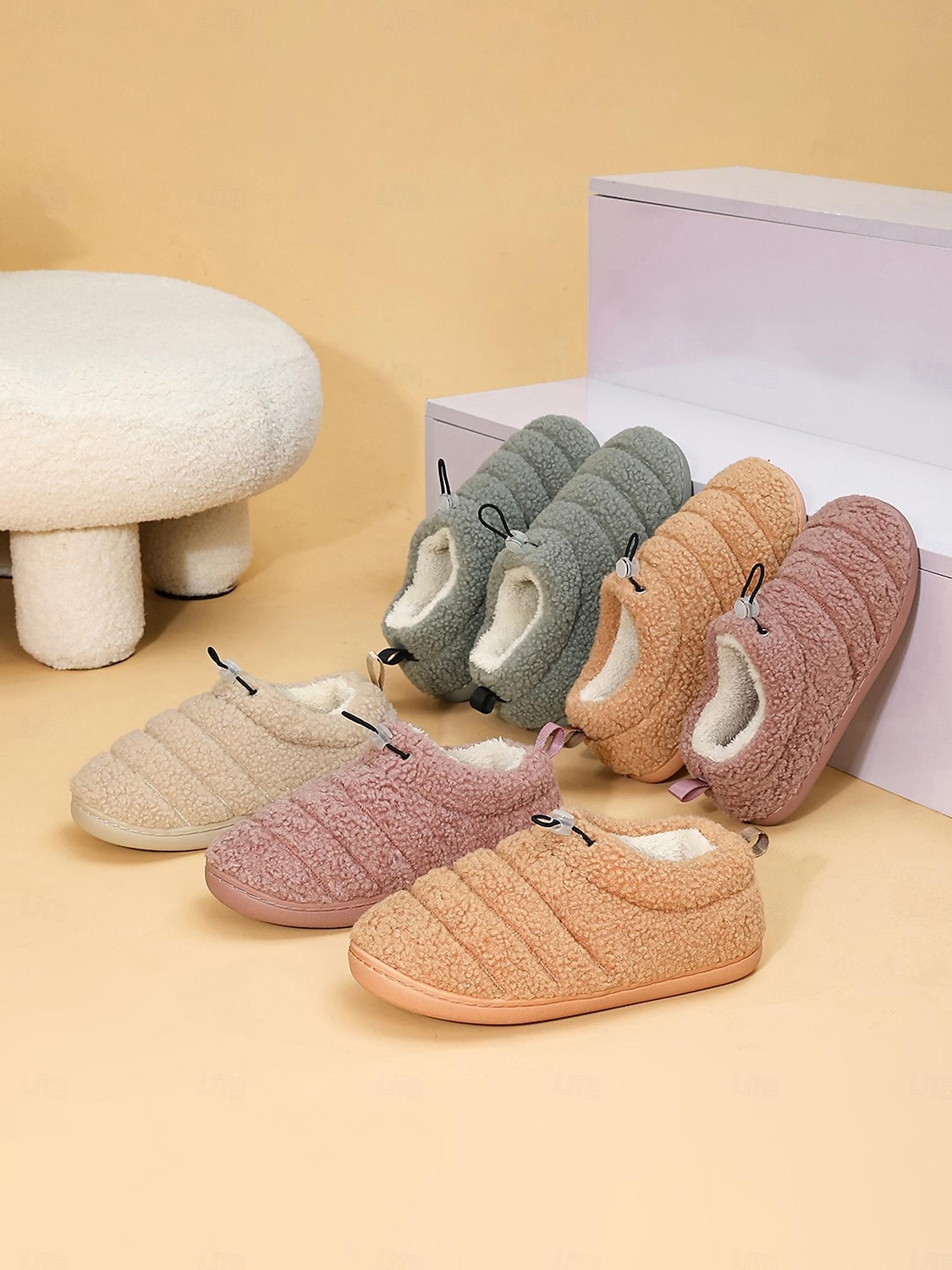 Cozy Fleece Lined Indoor Slippers with Non-Slip Sole – Warm Plush Home Shoes for Women 2025 - $19.99 –P9