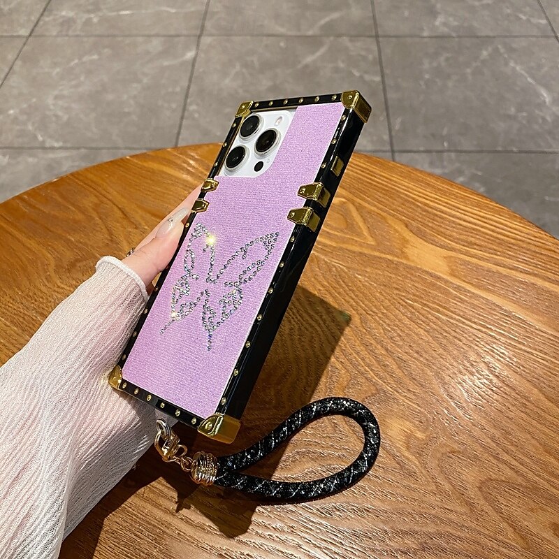 téléphone Coque Pour iPhone 16 Pro Max Plus iPhone 15 Pro Max Plus iPhone 14 13 12 11 Pro Max Plus Mini iPhone 14 Pro Max iPhone 13 12 11 Pro Max Coque Arriere avec dragonne Bling Paillettes Brillant de 2025 ? $17.99 –P6