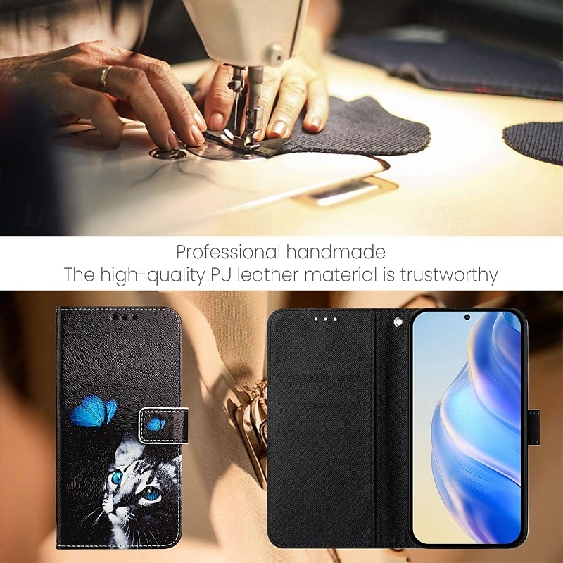 телефон Кейс для Назначение SSamsung Galaxy S24 Ultra Plus S23 S22 S21 S20 Ultra Plus FE А55 А35 А25 А15 5Г A54 A34 A14 A73 A53 A33 A23 A13 A72 A52 A32 A22 A12 S25 Ультра Кошелек для карт 2025 - $15.99 –P18