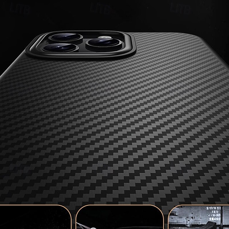 2025年 電話 ケース 用途 iPhone 16 Pro Max プラス iPhone 15 プロマックスプラス iPhone 14 13 12 Pro Max Plus iPhone 14 Pro Max iPhone 13 12 11 Pro Max バックカバー 磁石バックル ワイヤレス充電をサポート 耐衝撃 レトロ風 TPU カーボンファイバー  コレクション – $21.99 –P2