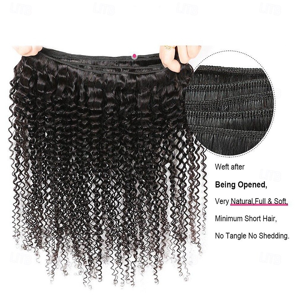 3 Bundles Hair Weaves Brazilian Hair Curly Wave Human Hair Extensions 8-28 Inch 2025 - $115.99 –P3