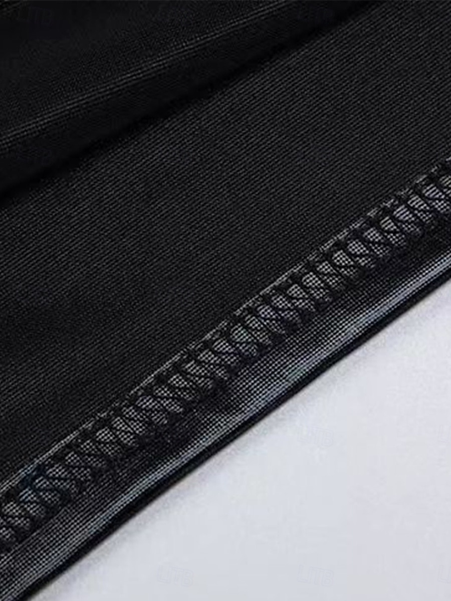 Damen Schlank Lederhosen Strumpfhosen Modisch Strassenmode In voller Länge Hoher Taillenbund Glatt Tasche Hoher Schnitt warm Windundurchlässig Mikro-elastisch Outdoor Strasse Wein Schwarz Blau 2025 - $27.99 –P3
