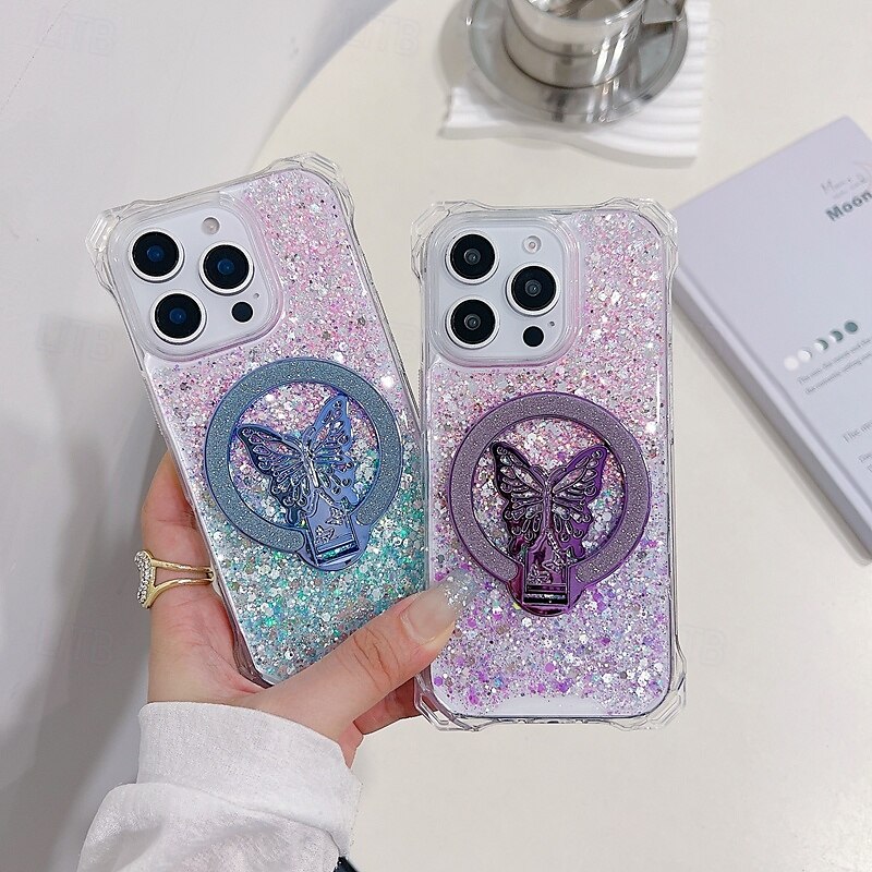 Phone Case For iPhone 16 Pro Max Plus iPhone 15 Pro Max Plus iPhone 14 Pro Max iPhone 14 Pro Max Plus iPhone 13 Pro Max iPhone 12 Pro Max Back Cover with Stand Holder Magnetic with Lanyard Retro PC 2025 - $17.99 –P9