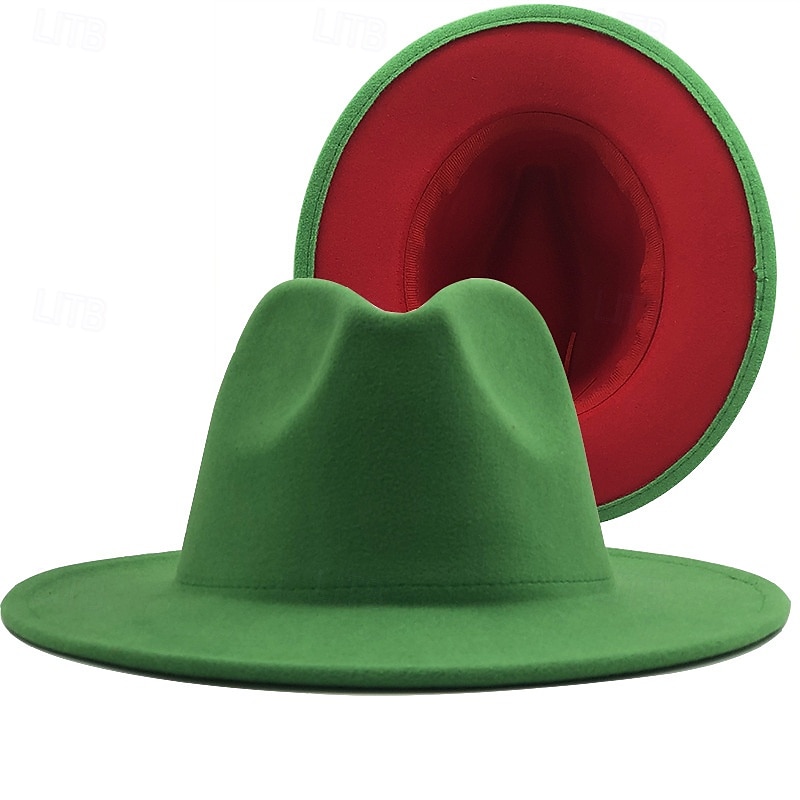 berretto Lana / acrilico Cappello Fedora Formale Matrimonio Semplice Con Colore Puro Copricapo Copricapo del 2025 a $10.99 –P5