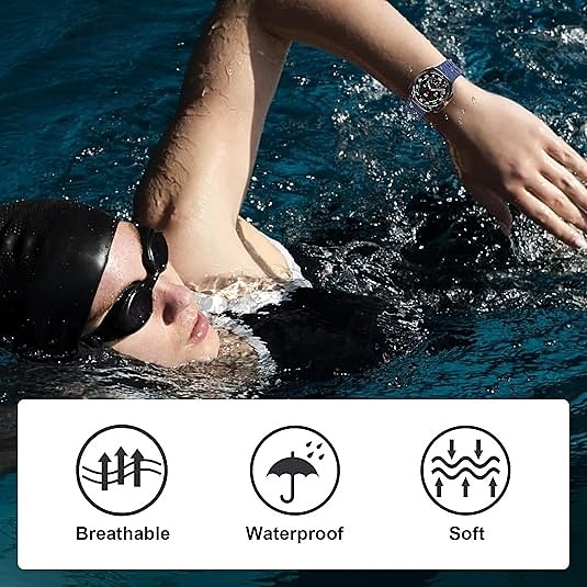 2026年 4パック 時計バンド のために Samsung ウォッチウルトラ シリコーン 置換 ストラップ 調整可 オーシャンバンド リストバンド  コレクション – $24.39 –P5