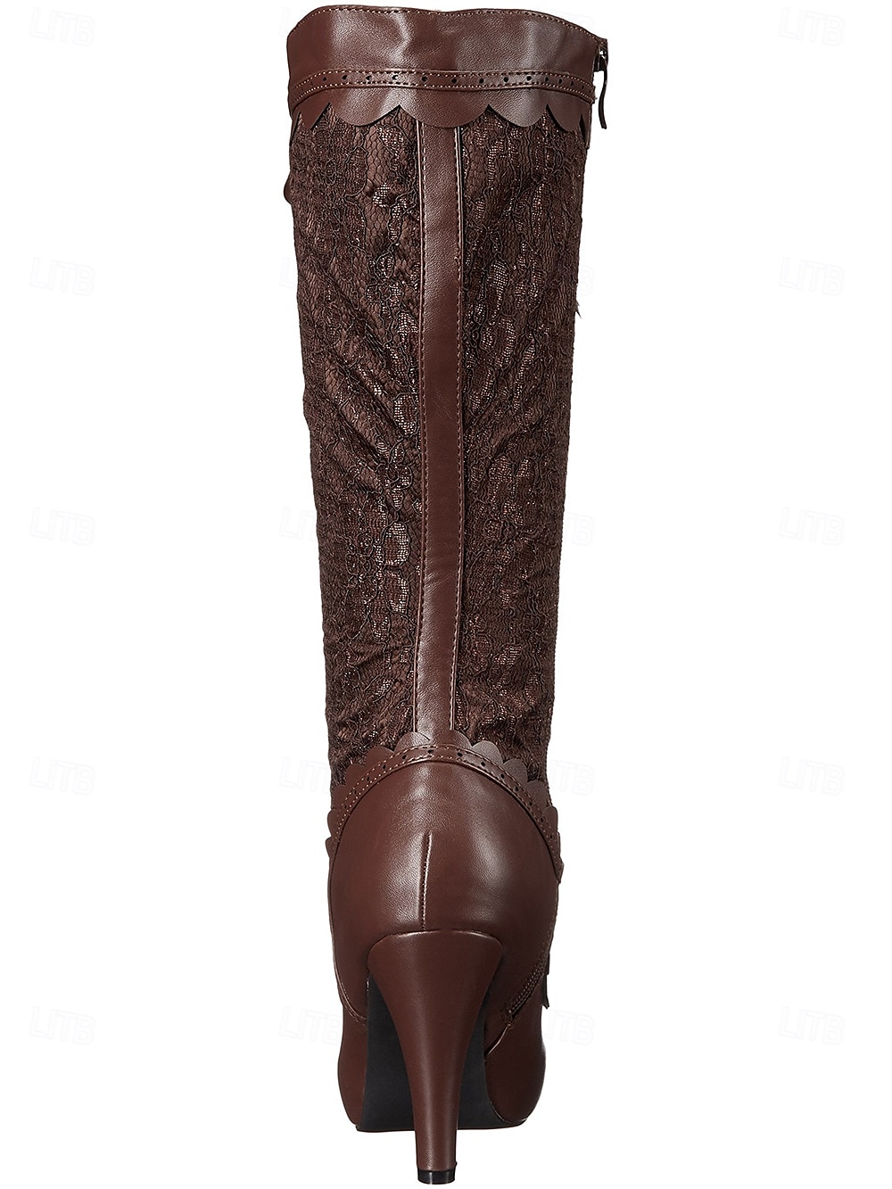 Rococó Barroco Vitoriano Sapatos Botas Longas Salto Alto Mulheres Dia Das Bruxas Carnaval Baile de Máscaras Espetáculo Festa / Noite Mascarilha Adulto Sapatos de 2025 por $49.99 –P7