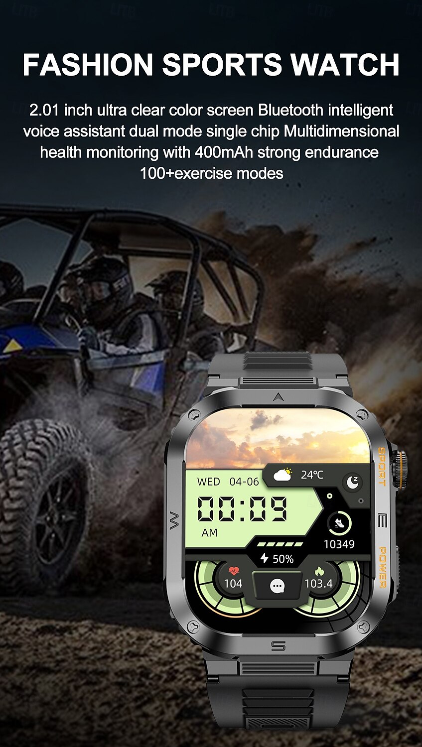 MT39 Smart Watch 2.01inch Large Screen Bluetooth Call Heart Rate Health Monitor Outdoor Sports AI Voice Assistant Smartwatch 2025 - $43.99 –P1