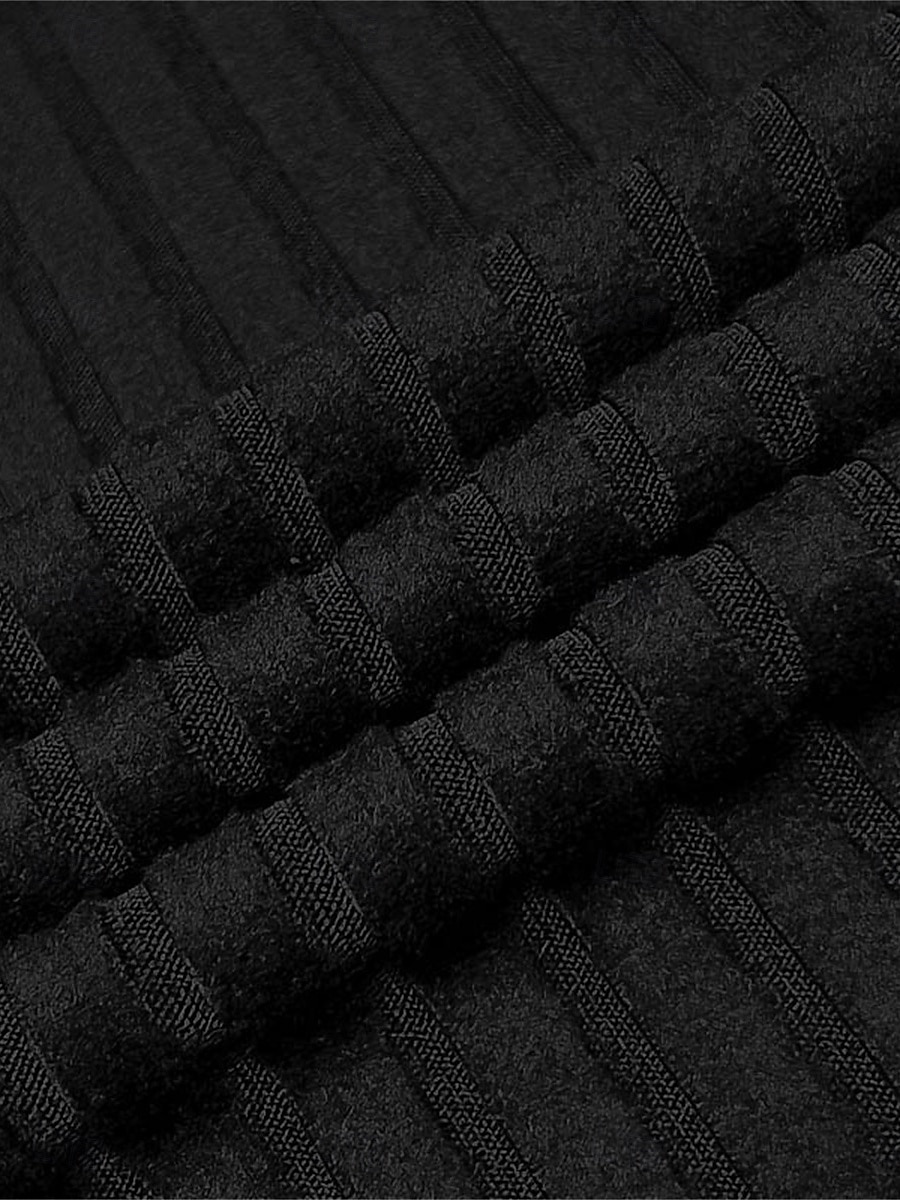Femme Pull Chandail Décontractées Flexible Couleur monochrome A côtes Col V Boutons Tricoté manche longue Hauts réguliers Tricoter Extérieur du quotidien Fin de semaine Noir Automne Hiver de 2025 ? $36.99 –P5