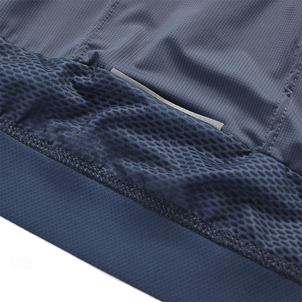 wosawe zomer heren fiets lange mouw top snel drogend ademend vocht afvoerend zweet afvoerend sport top fiets jersey bt286 2025 - $46.99 –P7