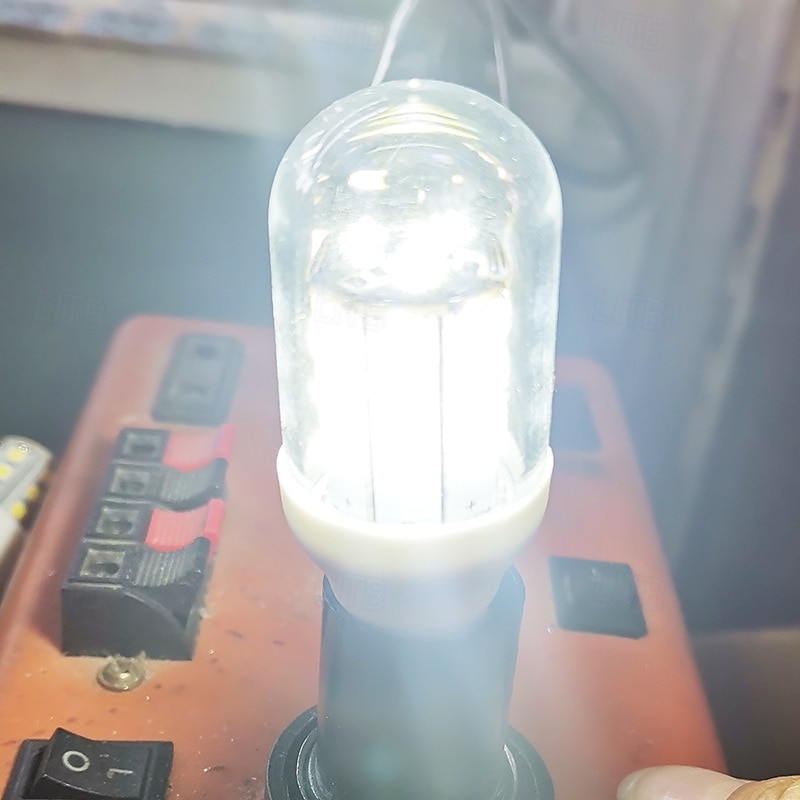 Ampoules LED globe 3,5 W E17, 450 lm, 27 perles LED, SMD 2835, lumière blanche 85-265 V de 2025 ? $8.49 –P7