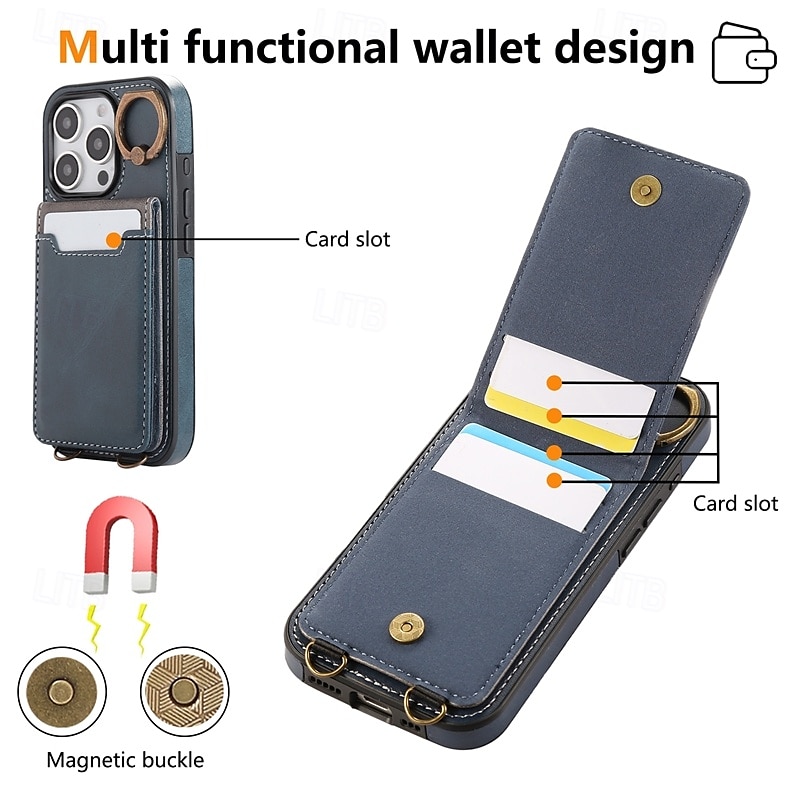 telefoon hoesje Voor iPhone 16 Pro Max Plus iPhone 15 Pro Max Plus iPhone 14 13 12 11 Pro Max Plus iPhone 14 Pro Max iPhone 13 12 11 Pro Max Achterkant met standaard Ringhouder met polsband Retro TPU 2025 - $20.99 –P7