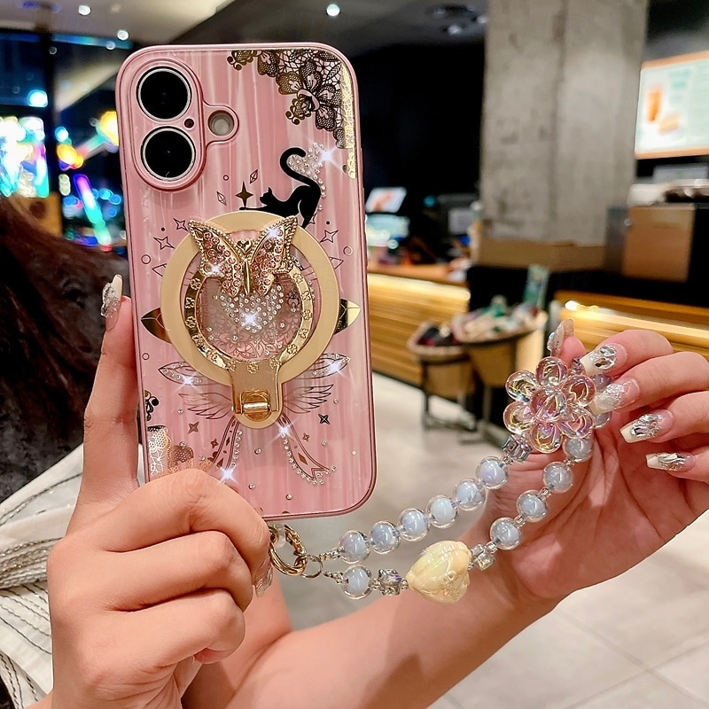2025年 電話 ケース 用途 iPhone 16 Pro Max プラス iPhone 15 プロマックスプラス iPhone 14 Pro Max iPhone 14 Pro Max Plus iPhone 13 Pro Max バックカバー スタンド付き 磁石バックル ワイヤレス充電をサポート レトロ風 TPU PC  コレクション – $22.99 –P7