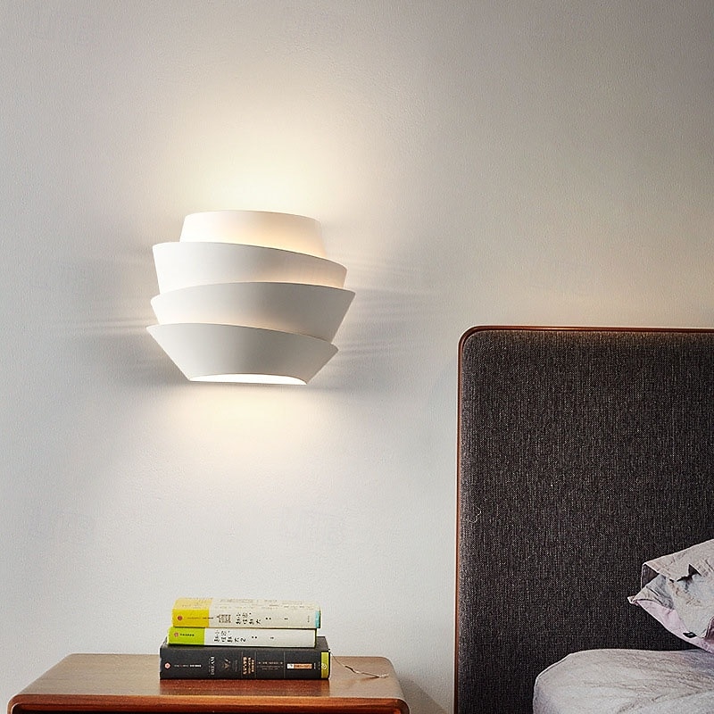 design de pinha nórdica luminária de parede interna luminária de parede moderna luminária de parede interna branca luz criativa g9 110-240v de 2025 por $92.99 –P6