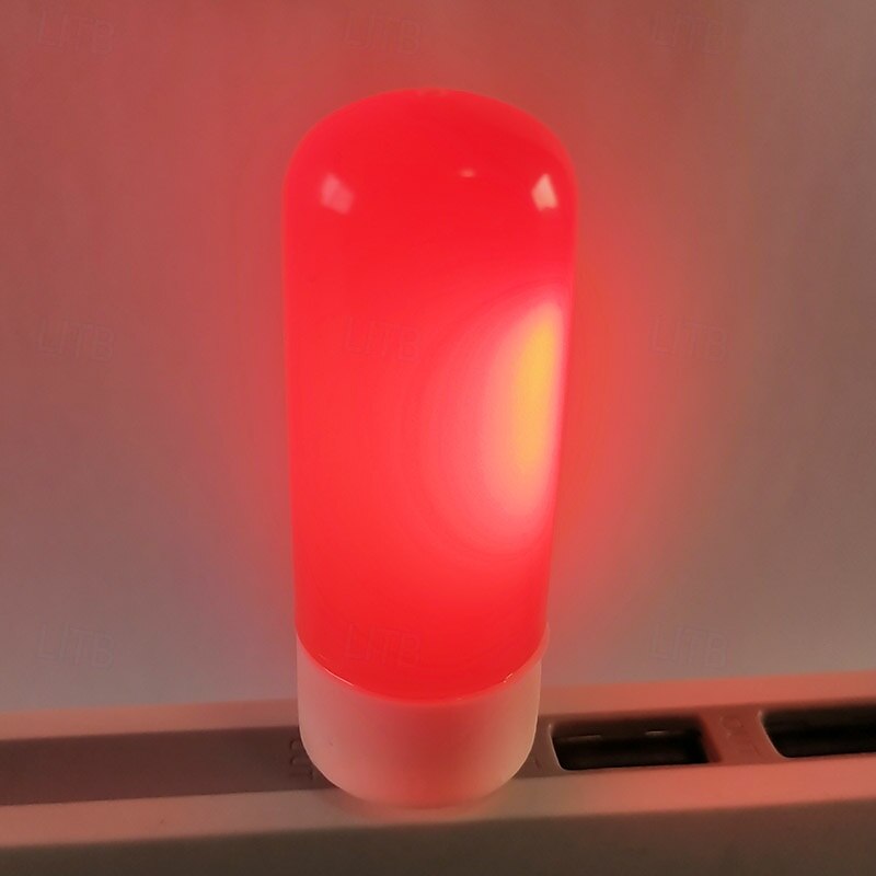 1 luz nocturna USB, teclado de computadora, luz portátil para dormitorio de estudiantes para acampar al aire libre y uso en interiores 2025 - $6.99 –P11