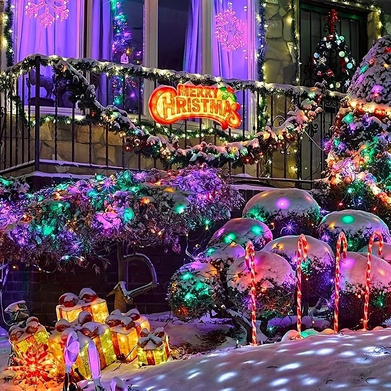 קבלת פנים אלגנטית למסיבת חתונה 30 מ' 300 led סולרי מחרוזת פיות - חוט עור עמיד למים לעיצוב גינה חיצונית 2025 - $39.99 –P3