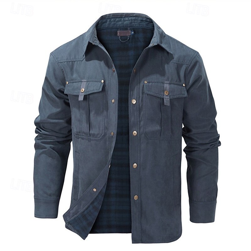 Hombre Chaqueta Cortavientos Al aire libre Resistente al Viento Cómodo Trajes de senderismo Ropa de senderismo Primavera Otoño Chaqueta Paravientos Color sólido Negro Azul Marrón 2025 - $50.99 –P14