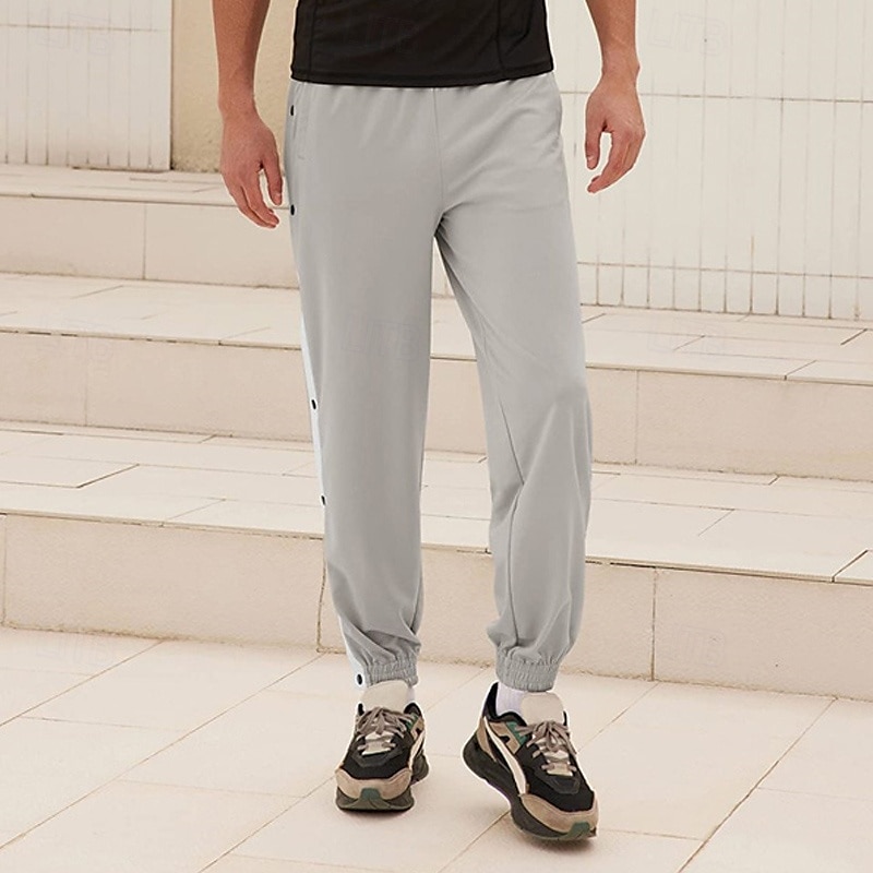 Men's Sweatpants Tear Away Pants Running Pants Athletic Pants Basketball Pants Pocket Elastic Waistband Pants / Trousers Outdoor Sports & Outdoor Athletic Fall Quick Dry Lightweight Soft Marathon 2025 - €14.99 –P8