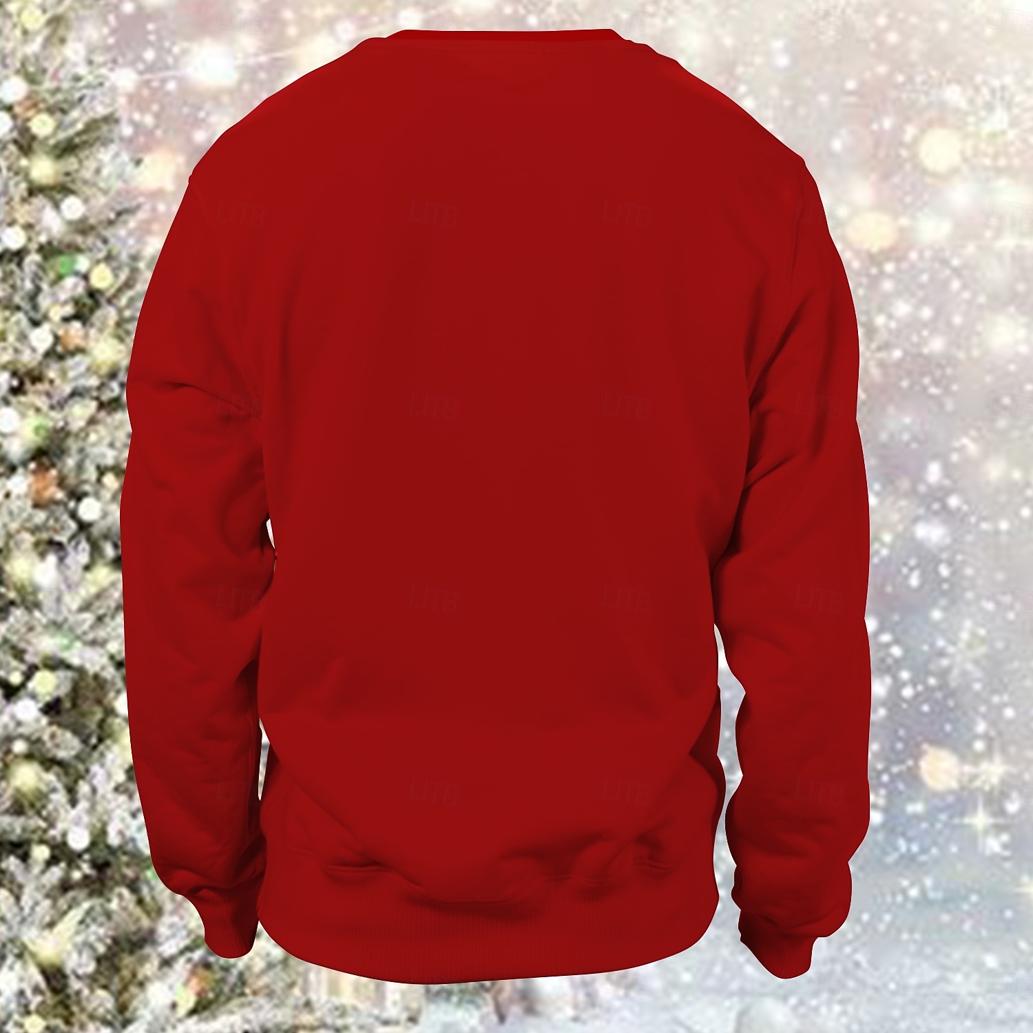 Vánoce Malá přišera Pullover Vtipná vánoční mikina 3D Vánoce Legrační Pro Pro páry Pánské Dámské Dospělé Vánoce Karneval 3D tisk Párty Festival 2025 - $26.99 –P5