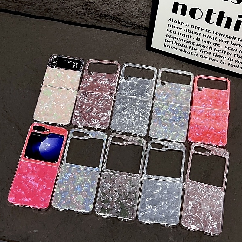 2025年 電話 ケース 用途 サムスンのギャラクシー Zフリップ6 Z Flip 5 Z Flip 4 Z Flip 3 バックカバー 耐衝撃 レトロ風 PC コレクション – $13.99 –P1