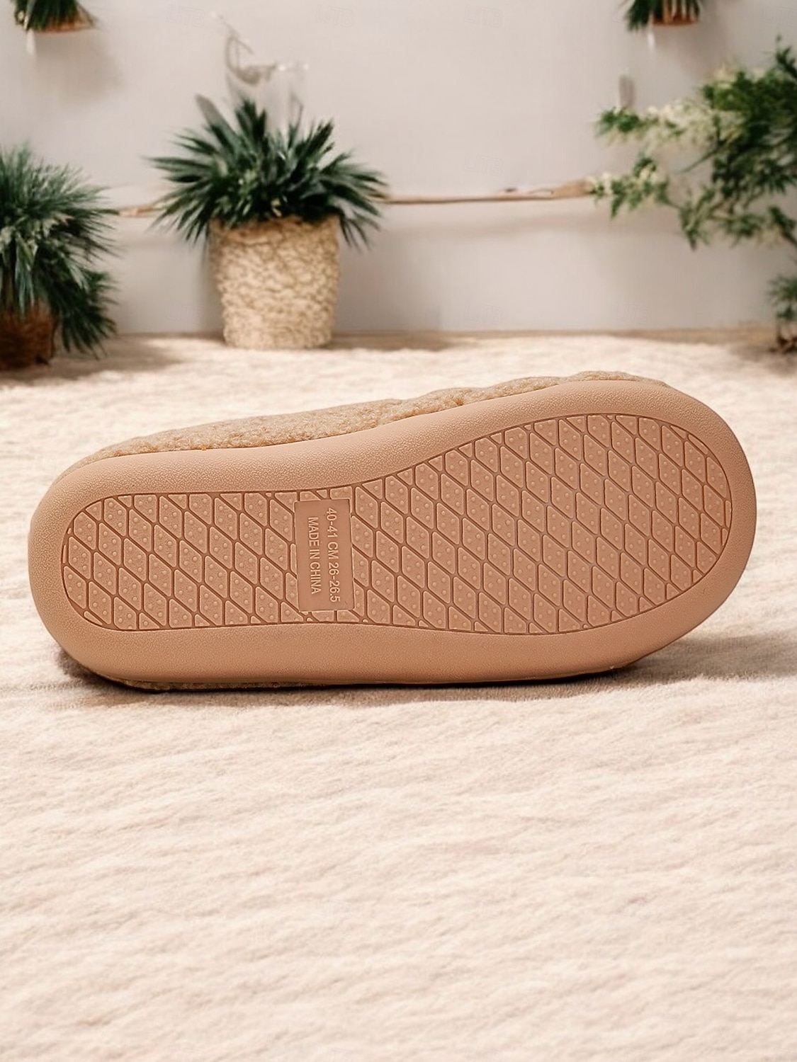 Cozy Fleece Lined Indoor Slippers with Non-Slip Sole – Warm Plush Home Shoes for Women 2025 - $19.99 –P6
