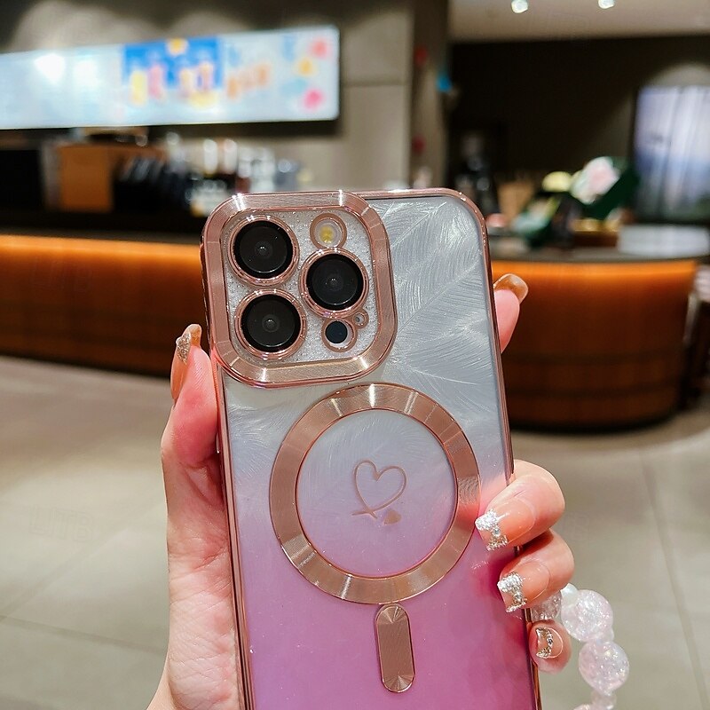 2025年 電話 ケース 用途 iPhone 16 Pro Max プラス iPhone 15 プロマックスプラス iPhone 14 13 12 11 Pro Max Plus iPhone 14 Pro Max iPhone 13 12 11 Pro Max バックカバー 磁石バックル ワイヤレス充電をサポート リストストラップ付き レトロ風 TPU アクリル コレクション – $17.99 –P9