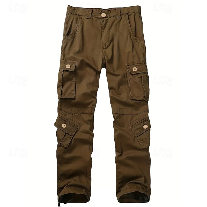 Homens Calças Outdoor Calça Cargo Calças de Trilha Militar Côr Camuflagem Ao ar livre Normal Prova-de-Água Respirável Secagem Rápida Calças Preto Verde Tropa Algodão Caça Alpinismo Campismo de 2025 por $31.99 –P6