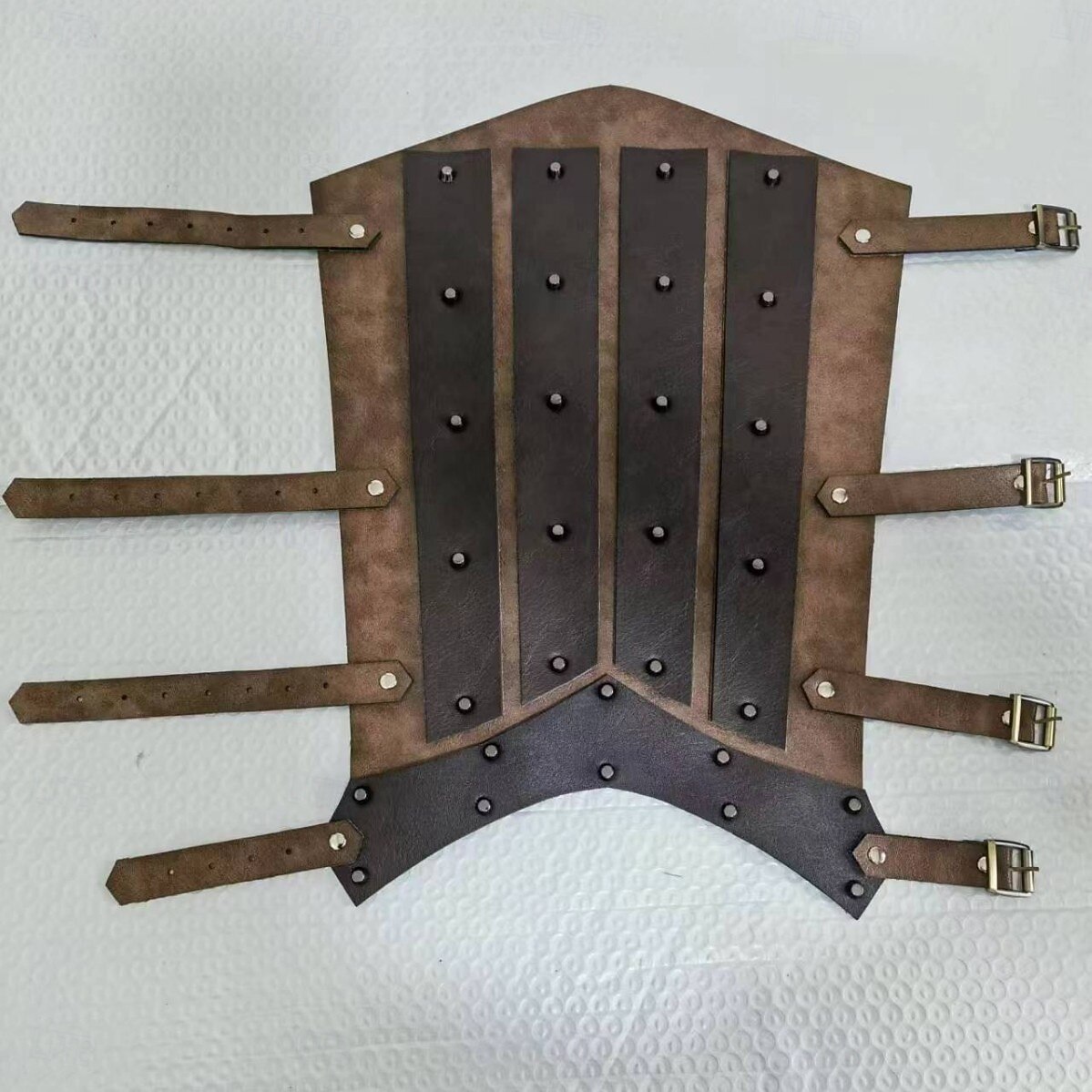 Retro Vintage Medieval Leg Brace Boot Covers Leg Guards Fancy Dress Men's Unisex Viking Carnival Masquerade Performance Stage Renaissance Fair Adults' Legguards 2025 - AED 197.86 –P4