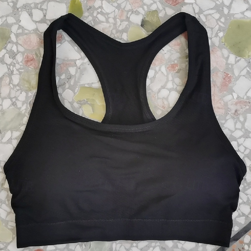 Sports Bra Hollow Mesh Back Sports Bra Fitness Yoga Vest Shockproof Yoga Bra Without Steel Ring 2025 - $16.49 –P2