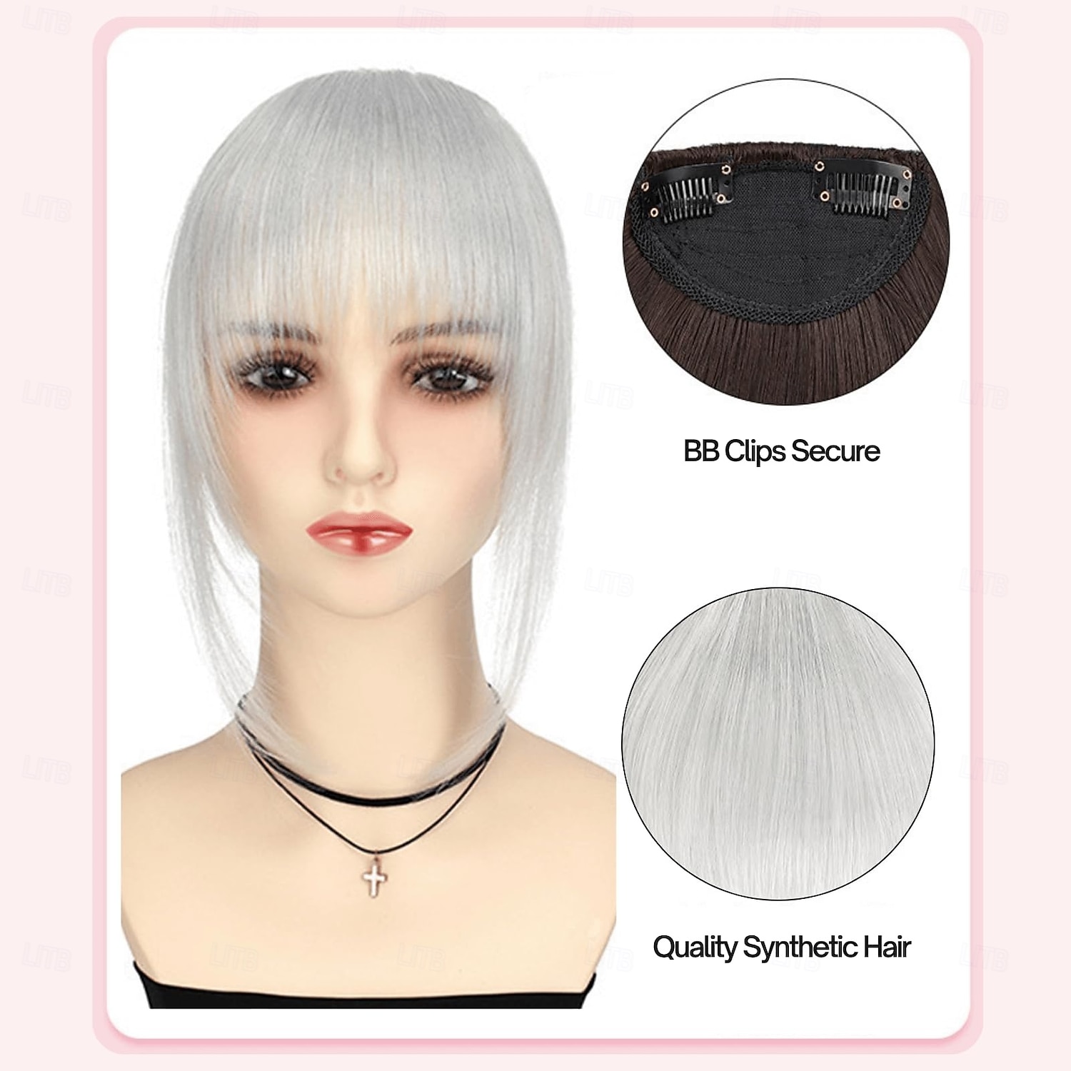 French Hair Bangs Clip on Long Wispy Bangs Hair Clip with Temples Natural Fringe Neat Bangs Hair Clip Hair Piece Long Bangs Clip in Hair Extensions for Women 2026 - $7.99 –P9