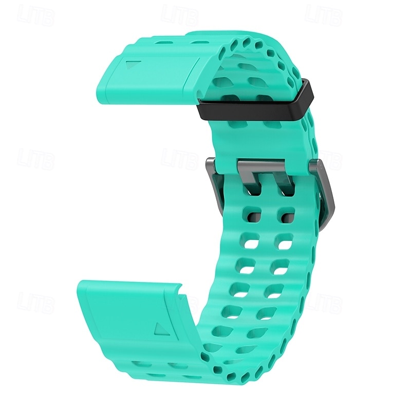 Watch Band for Garmin Fenix 8 47mm 51mm 7X 6 6X Pro Epix Pro Instinct 2X Approach S70 S62 S60 Forerunner 955 945 Epix Marq Descent Quatix 22mm 26mm Silicone Replacement Strap Quick Fit Adjustable 2025 - $16.99 –P9