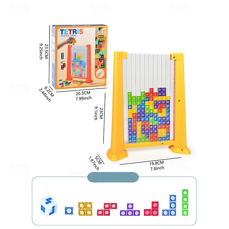 Children's Puzzle DIY Three-dimensional Building Blocks Desktop Small Game Parent-child Interactive Puzzle Toys Christmas Halloween Gift 2025 - $27.99 –P7