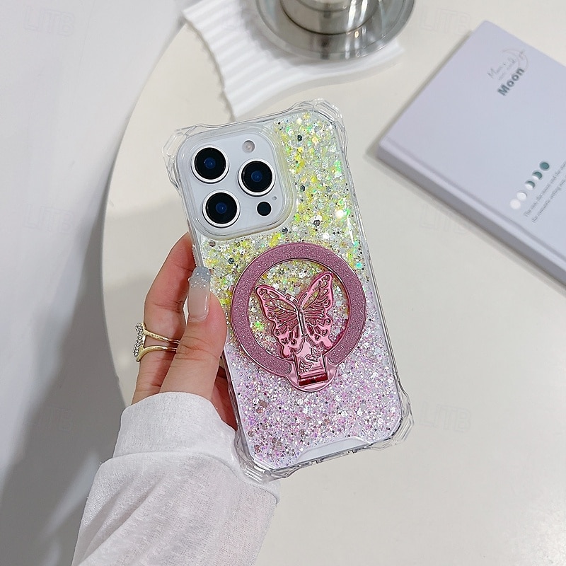 Phone Case For iPhone 16 Pro Max Plus iPhone 15 Pro Max Plus iPhone 14 Pro Max iPhone 14 Pro Max Plus iPhone 13 Pro Max iPhone 12 Pro Max Back Cover with Stand Holder Magnetic with Lanyard Retro PC 2025 - $17.99 –P13