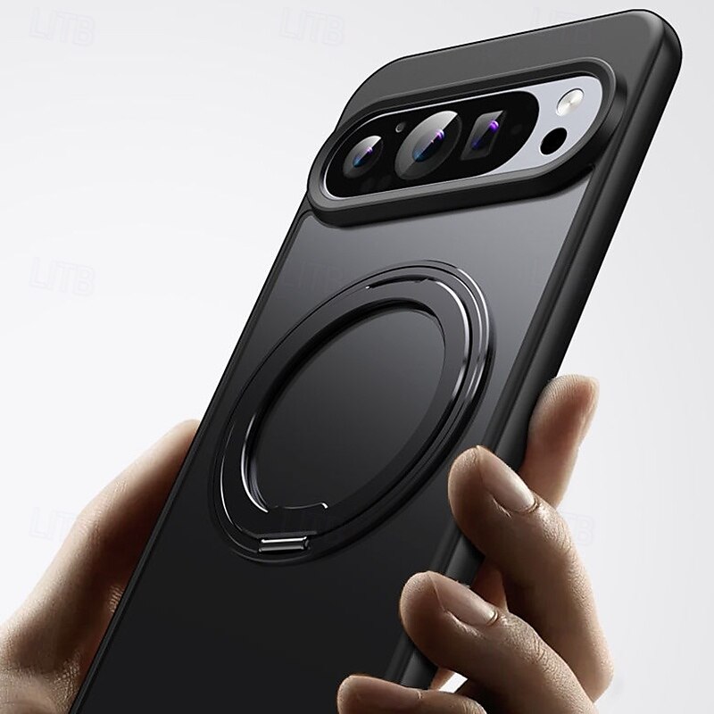 telefon Carcasă Pro Pixel 9 Pro Pixel 9 Pro XL Pixel 8 Pro Pixel 8 Pixel 9 Zadní kryt se stojánkem Magnetické Podpora bezdrátového nabíjení Retro TPU Akrylát 2025 - $22.99 –P4